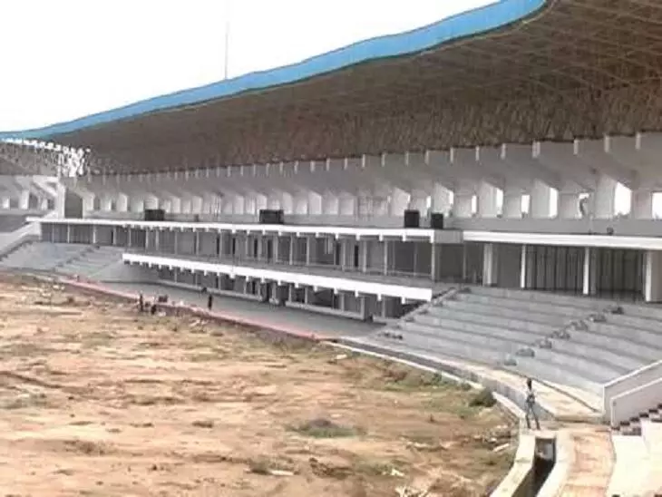 70 लाख रुपये की लागत राघवपुर स्टेडियम दो साल में पूरा नहीं हो सका