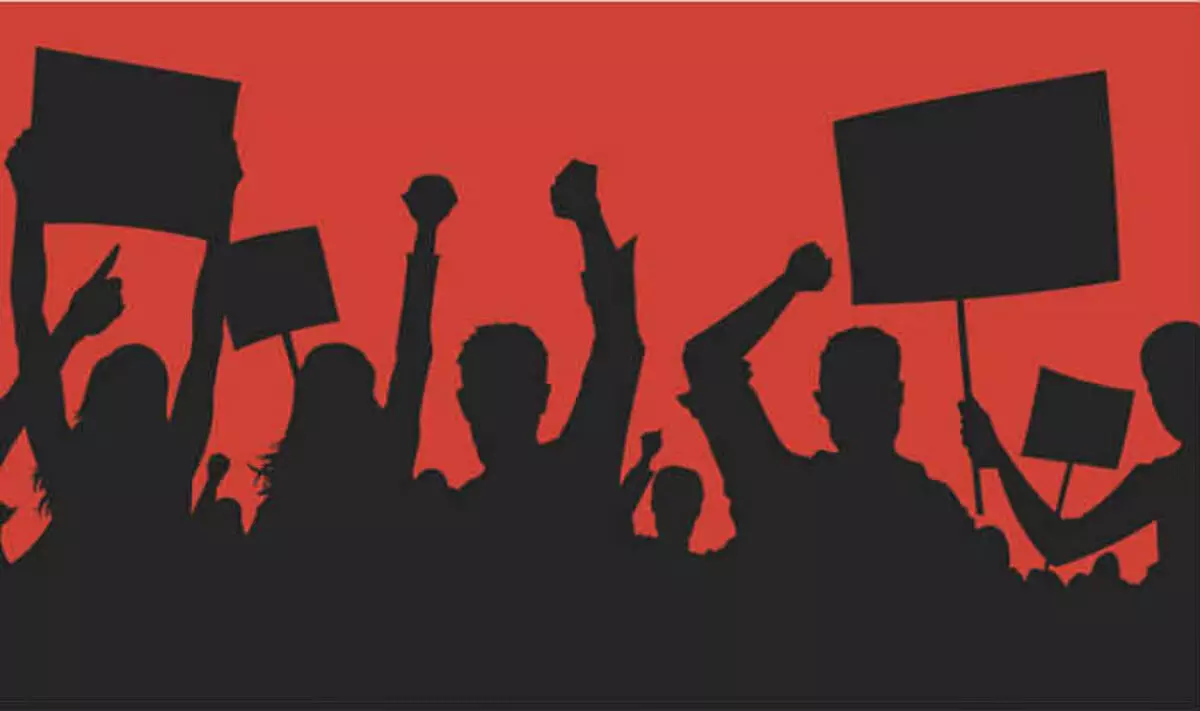 नागरिकता संशोधन कानून के खिलाफ असम जातीयतावादी युवा छात्र परिषद का क्रमिक आंदोलन जारी