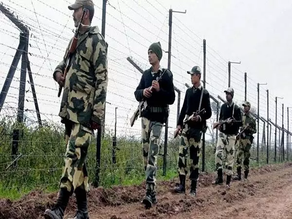 राजस्थान के श्रीगंगानगर में अंतरराष्ट्रीय सीमा पार कर रहे पाकिस्तानी घुसपैठिये को बीएसएफ ने मार गिराया