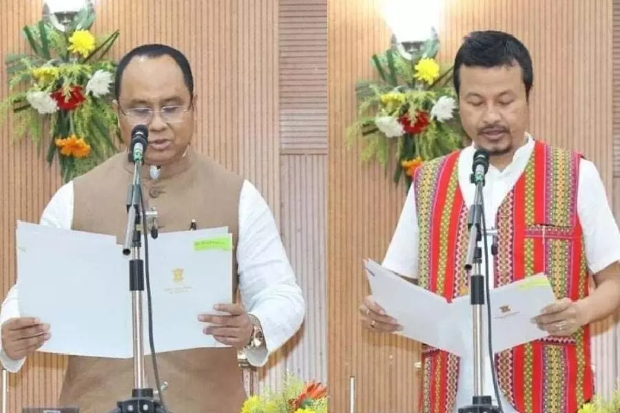 त्रिपुरा की टिपरा मोथा पार्टी भाजपा के नेतृत्व वाली गठबंधन सरकार में शामिल हो गई