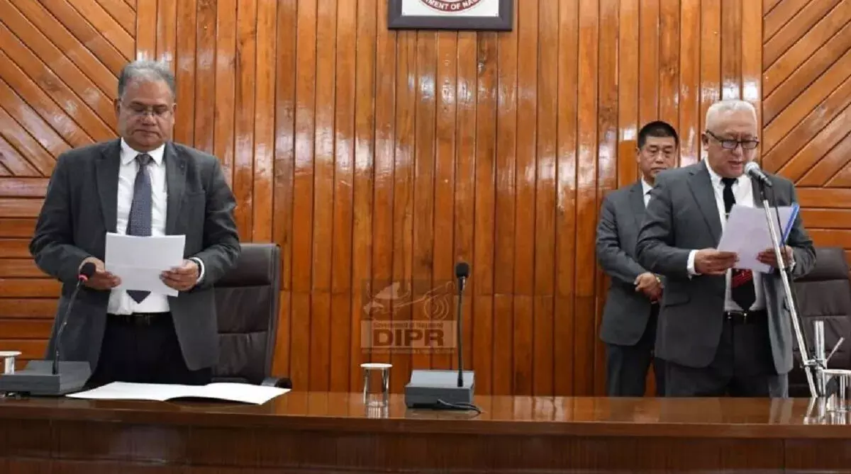 जॉन लॉन्गकुमेर ने नागालैंड के राज्य चुनाव आयुक्त के रूप में पदभार ग्रहण किया