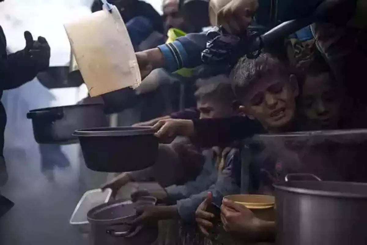अकाल की कगार पर खड़ा है गाजा, भूख व प्यास से मर रहे बच्चे: यूएनआरडब्ल्यूए