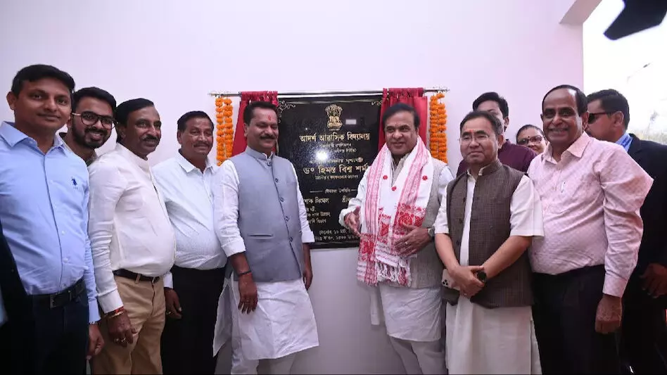 असम के मुख्यमंत्री हिमंत बिस्वा सरमा ने सोनितपुर में 1370 करोड़ रुपये की कल्याणकारी परियोजनाएं समर्पित