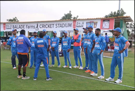 भारतीय टीम ने डीआईसीसी टी20 वर्ल्ड कप यूएई में जीत की हैट्रिक लगाई
