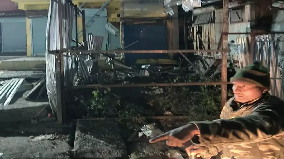 देम माटोर के पास सिंडिकेट स्टैंड पर संदिग्ध आईईडी विस्फोट, जांच जारी