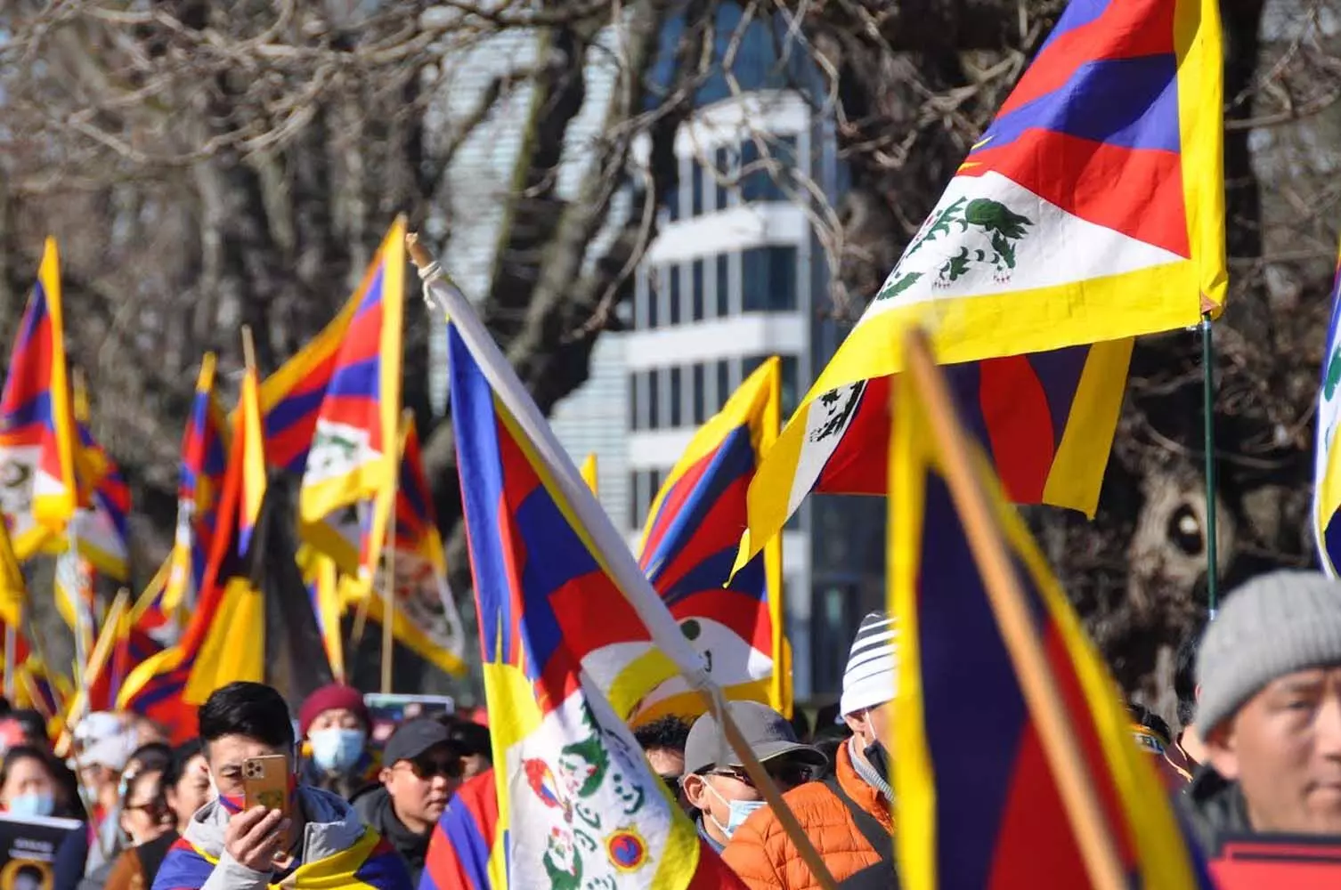 तिब्बतियों ने शहर में 1959 के विद्रोह का किया स्मरण