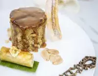 मसालेदार बादाम केला गुड़ केक रेसिपी