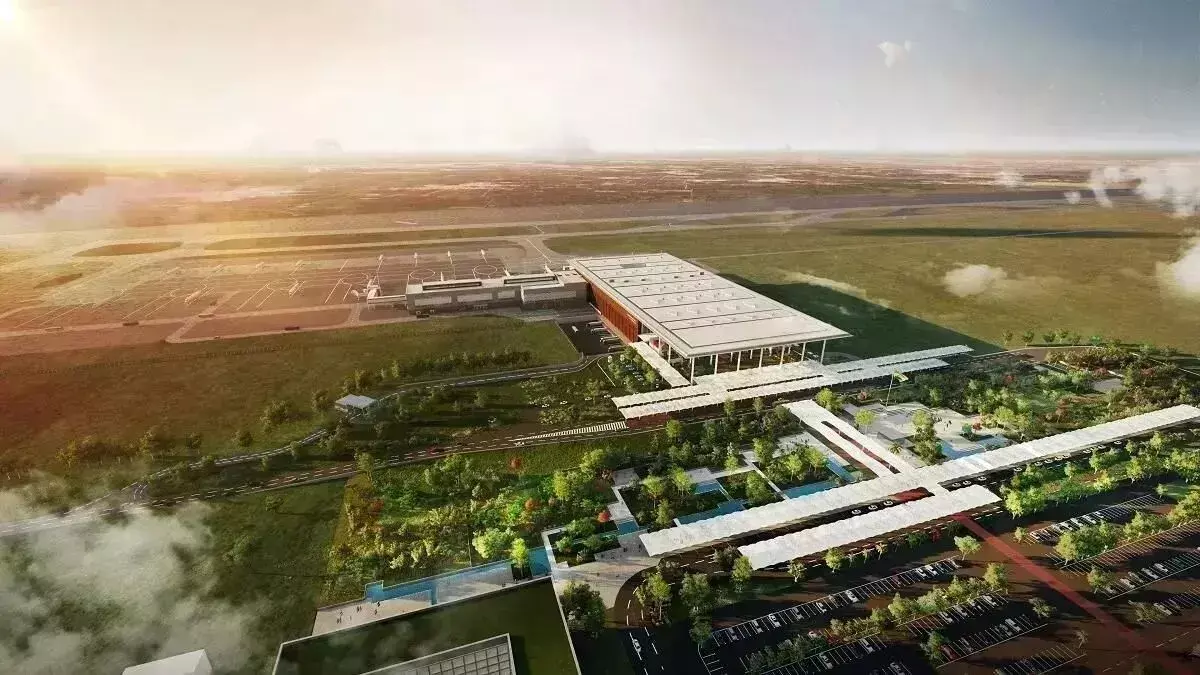 नोएडा इंटरनेशनल एयरपोर्ट के पासफिनटेक सिटी आर्थिक गतिविधियों का केंद्र बनेगी