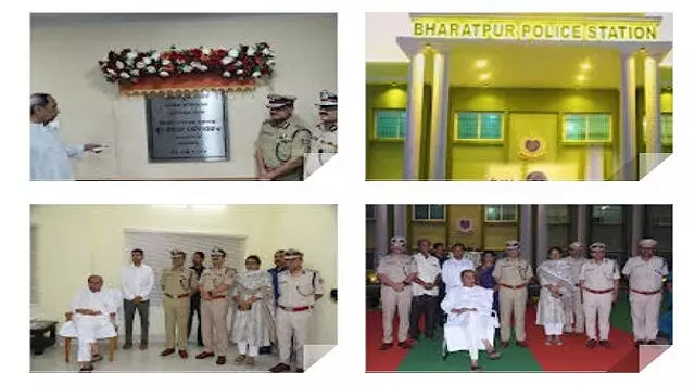 मुख्यमंत्री ने भरतपुर पुलिस स्टेशन भवन का किया उद्घाटन