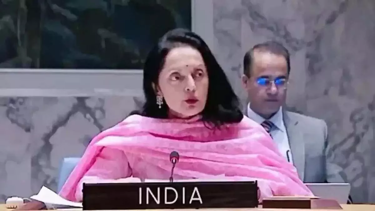 भारत ने पाकिस्तानी आतंकवादियों को बचाने वाले यूएनएससी पर लगाया प्रच्छन्न वीटो का आरोप
