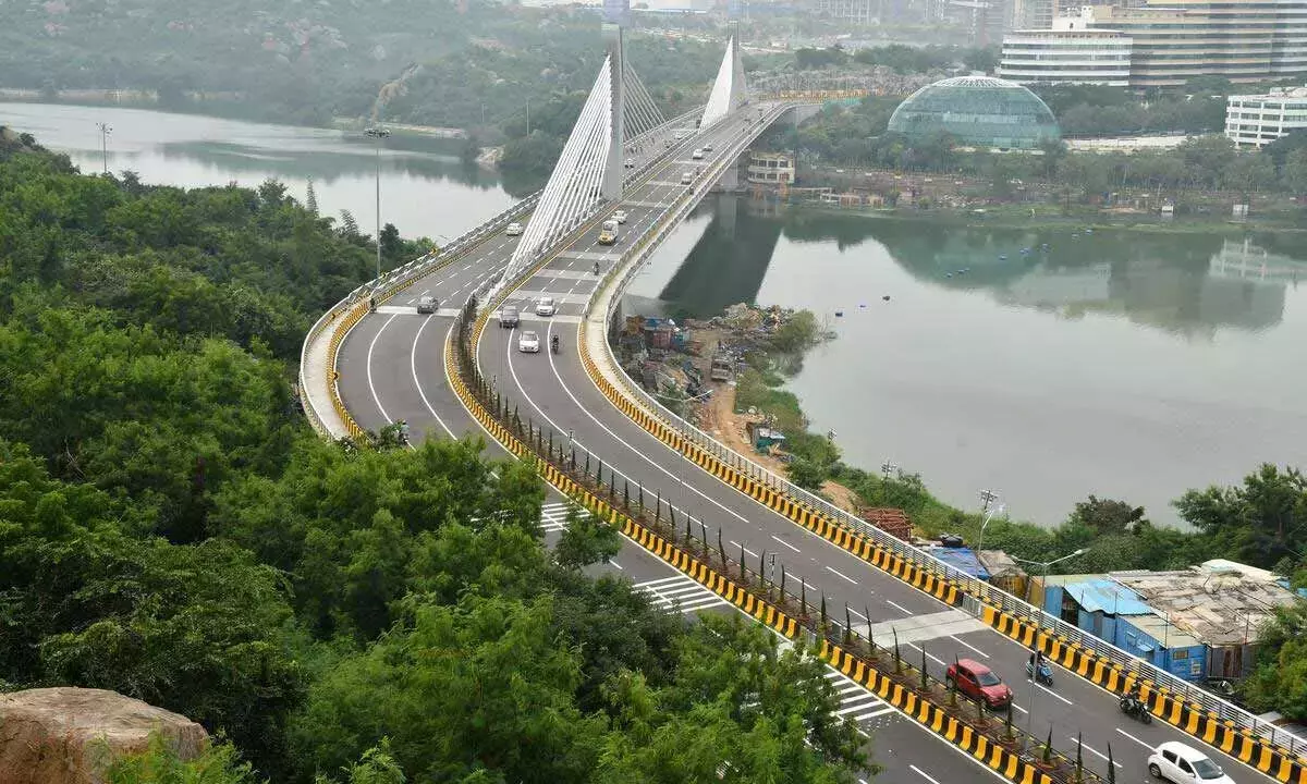 हैदराबाद में जल्द ही अपना दूसरा केबल ब्रिज बनेगा