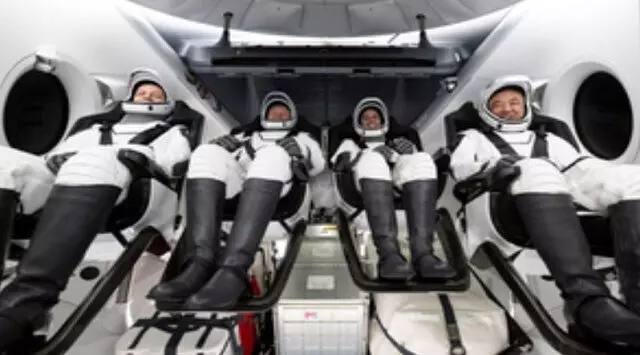 NASA: अंतरिक्ष स्टेशन में बिताया 197 दिन, पृथ्वी पर लौटा नासा का क्रू 7