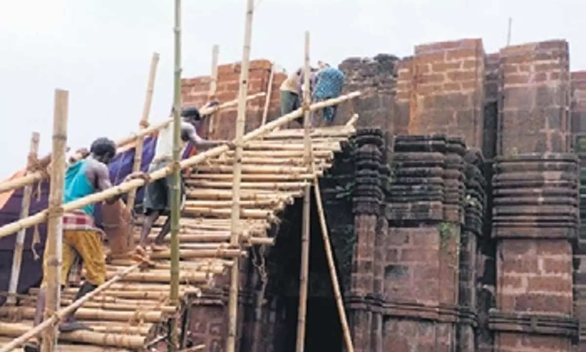 रायबानिया किले को नुकसान पहुंचने से ओडिशा के जलेश्वर में विरोध प्रदर्शन शुरू हो गया