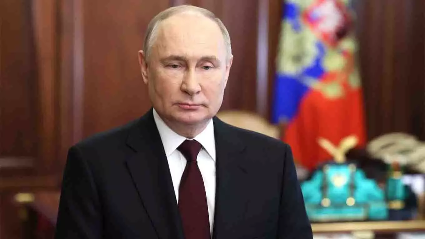 व्लादिमीर पुतिन ने रूसियों से आगामी राष्ट्रपति चुनाव में मतदान करने का आग्रह किया