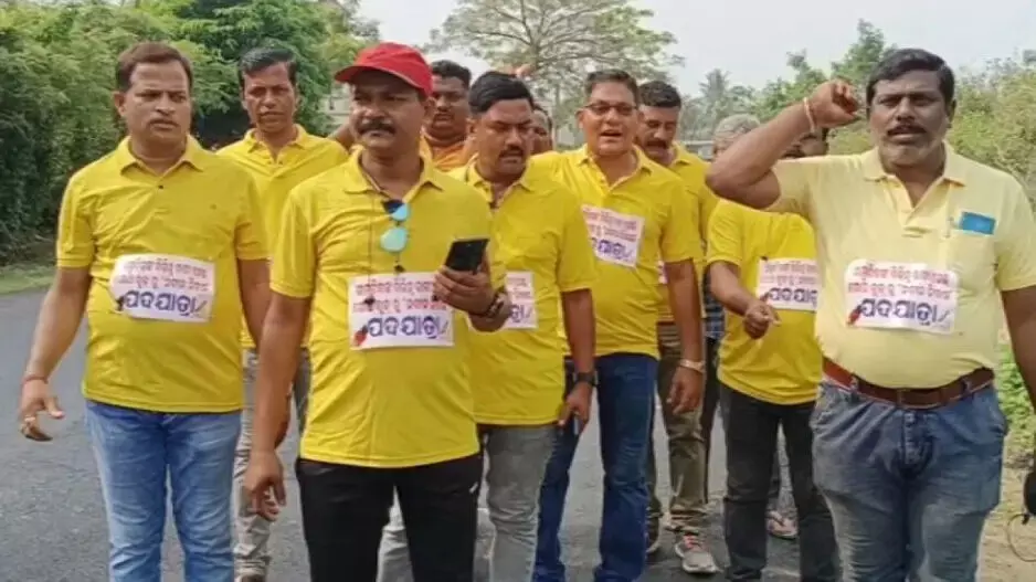 ओडिशा के पत्रकारों ने मांगों पर दबाव बनाने के लिए पदयात्रा शुरू की