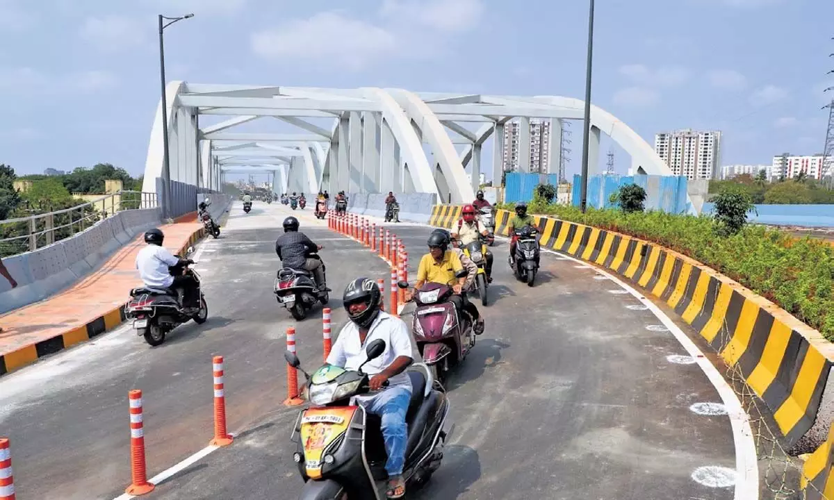 चेन्नई में एलीफैंट गेट आरओबी का एकतरफ़ा हिस्सा नियमित यातायात के लिए फिर से खोल दिया गया