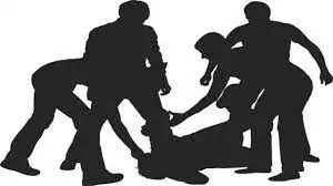 आनंद नगर स्थित लाइब्रेरी में चार बदमाशों ने युवक को जमकर पीटा