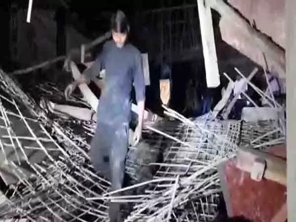 निर्माणाधीन रिसॉर्ट की छत गिरने से दो मजदूरों की मौत