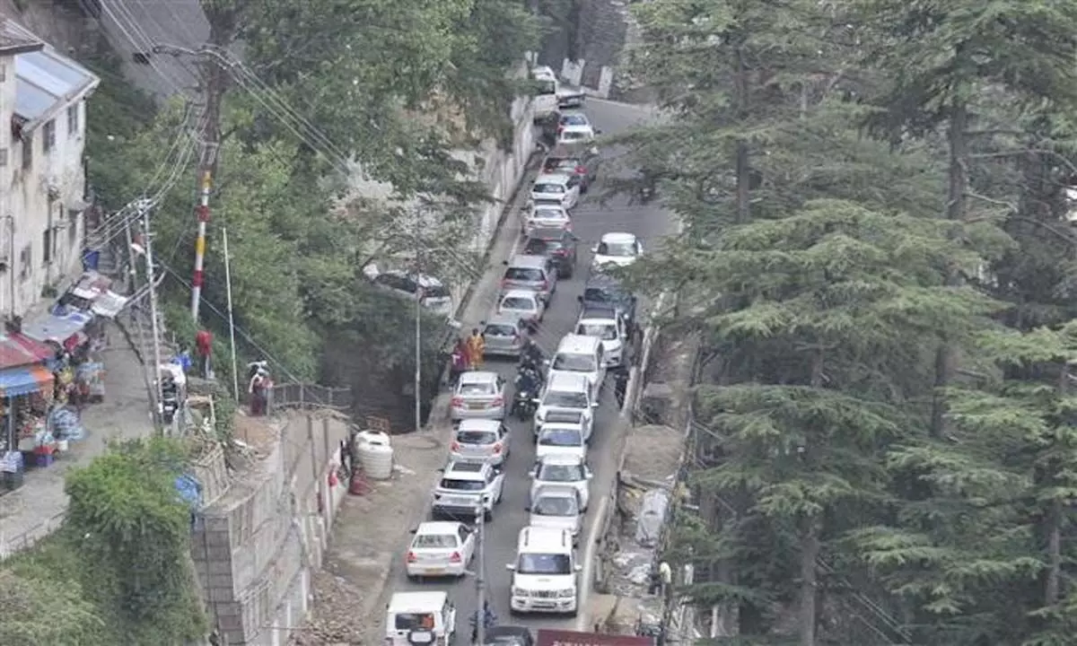 शिमला की यातायात समस्या को कम करने के लिए फ्लाईओवर का काम शुरू