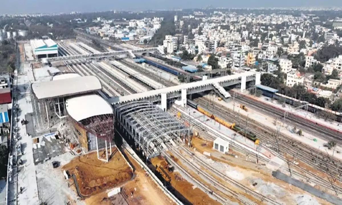 चेरलापल्ली रेलवे स्टेशन का काम जल्द पूरा होगा: दक्षिण मध्य रेलवे