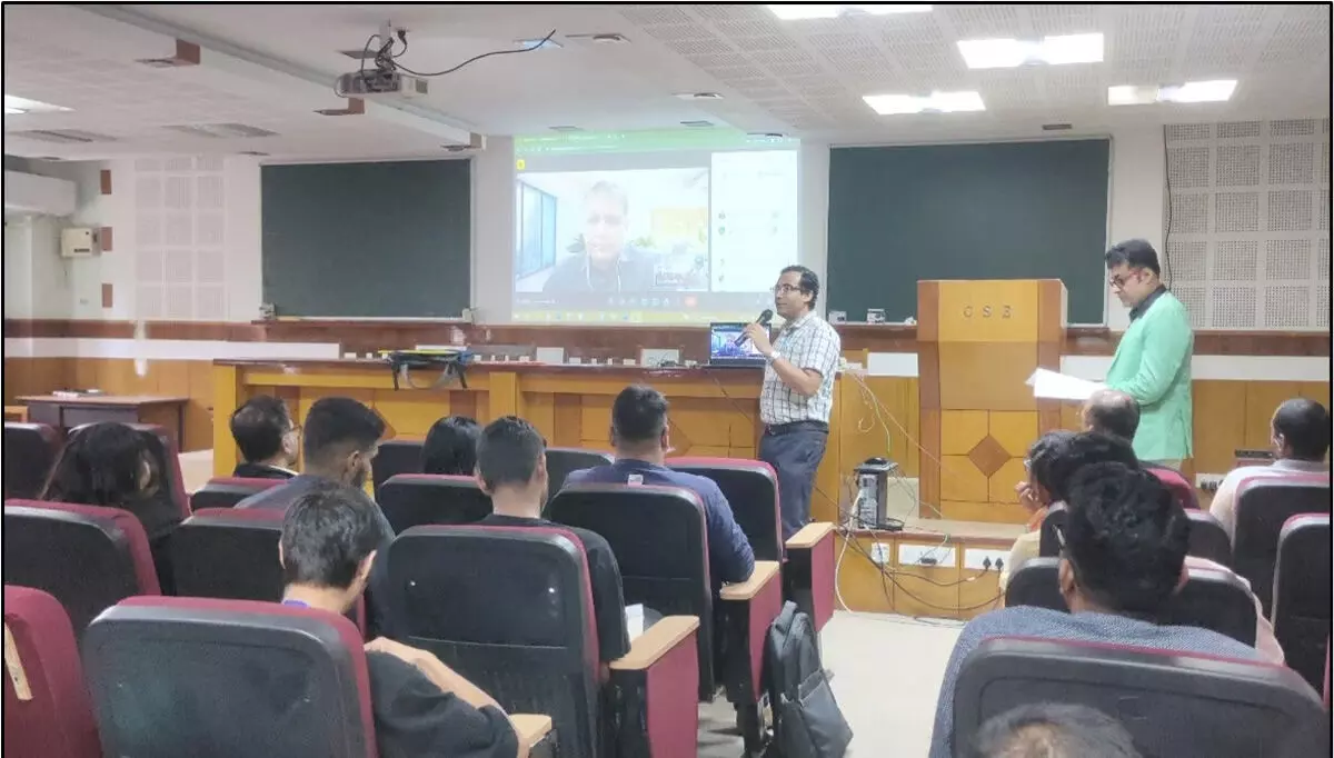 तेजपुर विश्वविद्यालय ने आपूर्ति श्रृंखला प्रबंधन के लिए कृत्रिम बुद्धिमत्ता एआई  पर एक ऑनलाइन व्याख्यान श्रृंखला का आयोजन