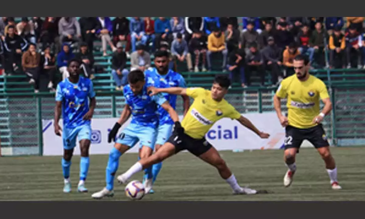 रियल कश्मीर एफसी ने घरेलू मैदान पर दिल्ली एफसी को एक अंक दिया