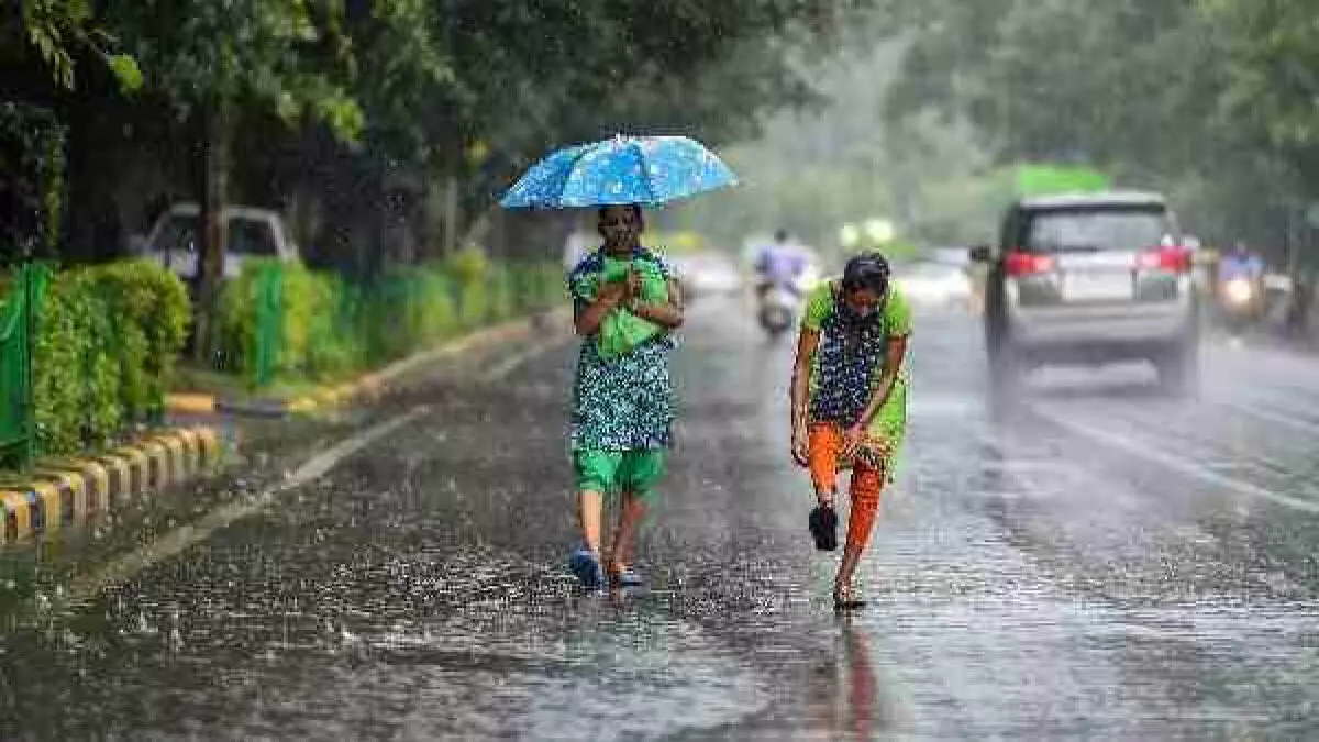 आईएमडी ने ओडिशा के कई जिलों के लिए बारिश और गरज के साथ बारिश की पीली चेतावनी जारी की