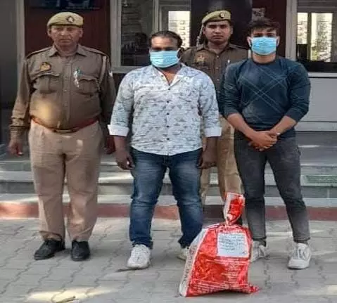 पुलिस ने अवैध हुक्का बार का संचालन कर रहे दो अभियुक्तों गिरफ्तार