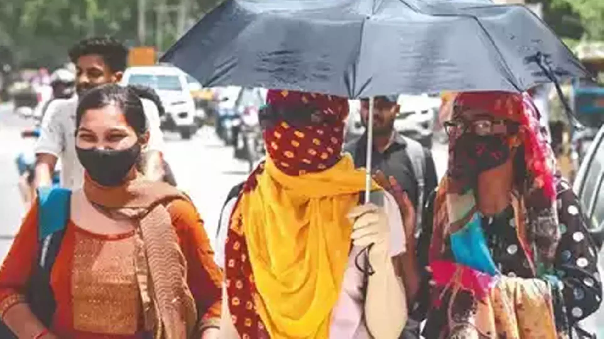 तापमान में  बढ़ोतरी भारत मौसम विज्ञान विभाग