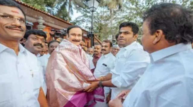 बीजेपी ने तमिलनाडु में लोकसभा चुनाव के लिए पीएमके के साथ गठबंधन की घोषणा की