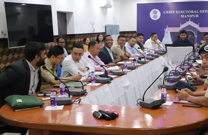 चुनाव आयोग मणिपुर में आईडीपी के मतदान की सुविधा के लिए विशेष मतदान केंद्र स्थापित