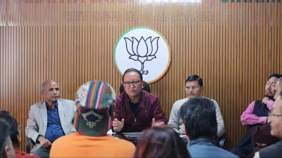 सिक्किम भाजपा चुनाव प्रबंधन समिति ने आगामी चुनावों के लिए रणनीतिक बैठक