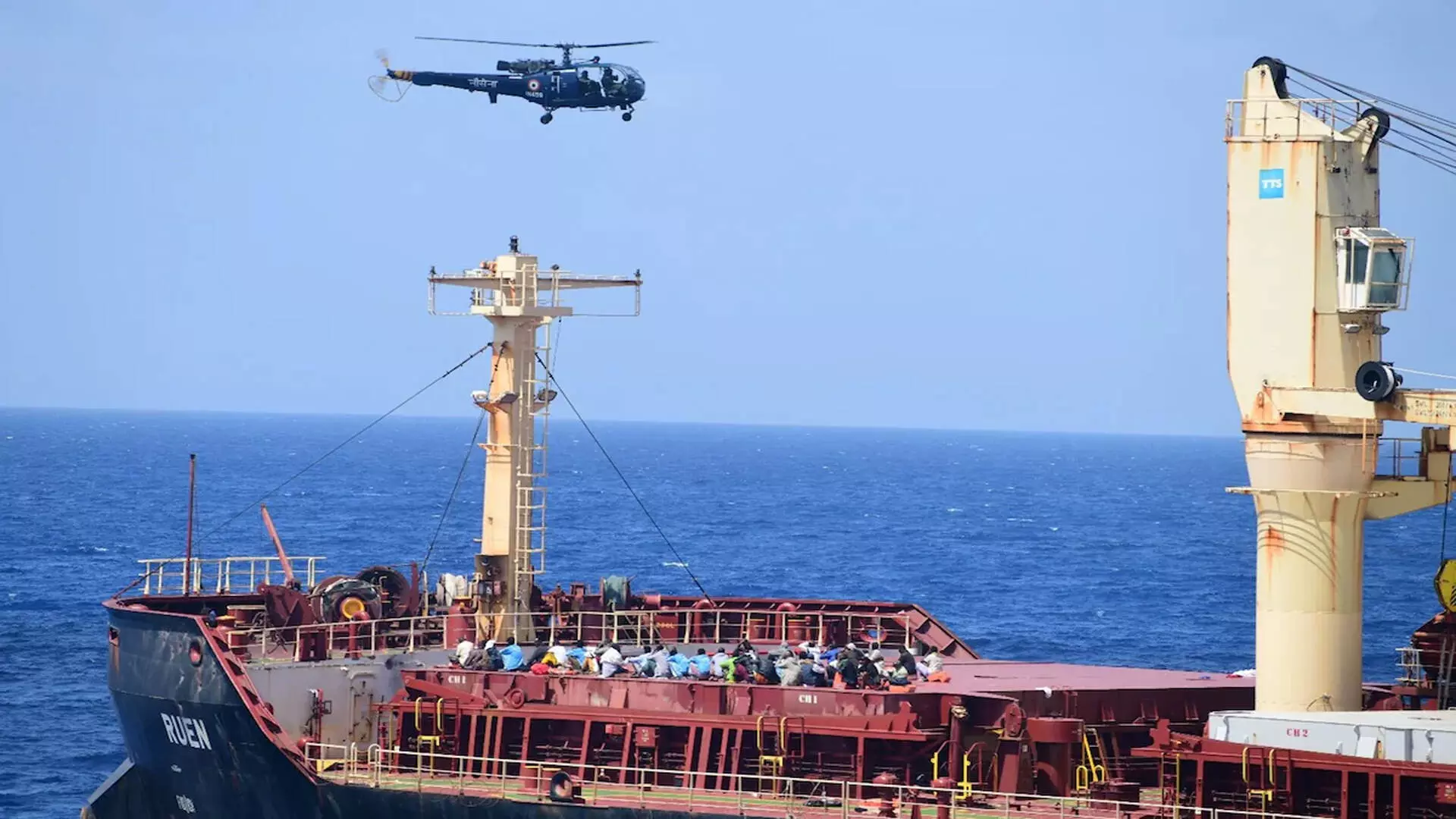 भारत जहाज अपहरण के लिए जिम्मेदार 35 सोमाली समुद्री डाकुओं पर चलाएगा मुकदमा