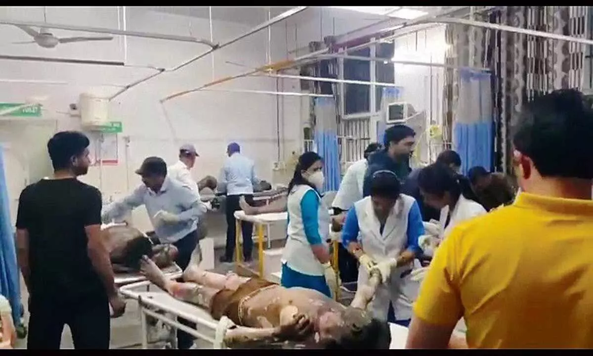 रेवाडी विस्फोट में मृतकों की संख्या छह, 17 अब भी अस्पताल में भर्ती