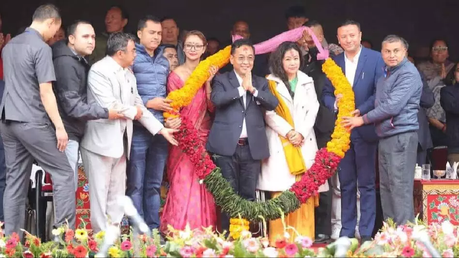 सिक्किम के मुख्यमंत्री प्रेम सिंह तमांग ने आगामी राज्य विधानसभा चुनावों के लिए अभियान शुरू