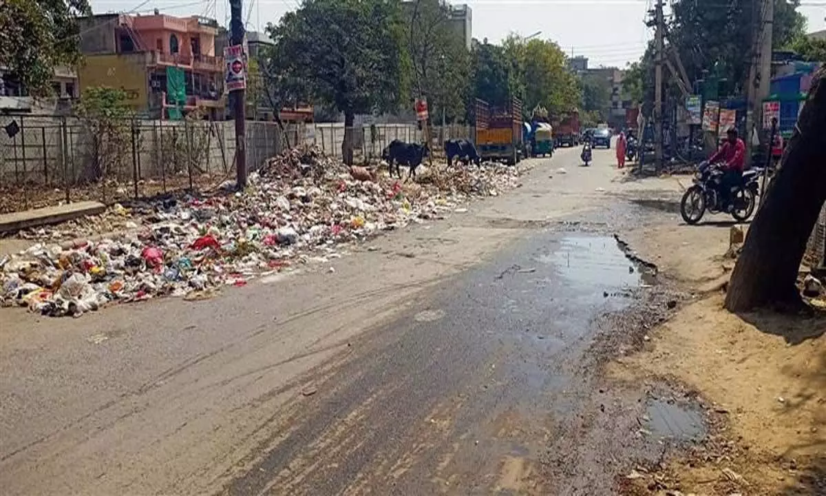 नगर निकाय 16 दिनों में कूड़ा साफ करने में विफल