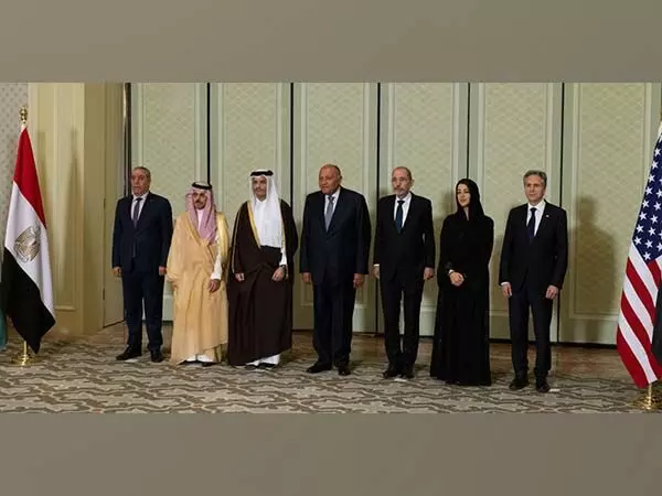 एंटनी ब्लिंकन ने अरब नेताओं से मुलाकात की, स्थायी क्षेत्रीय शांति का आह्वान किया