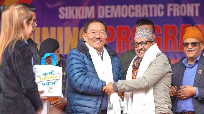 सिक्किम को बचाने के लिए एसडीएफ खड़ा होगा: डॉ. एमके शर्मा