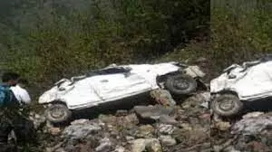 चमोली में बड़ा हादसा, खाई में कार गिरने से 3 लोगों की मौत