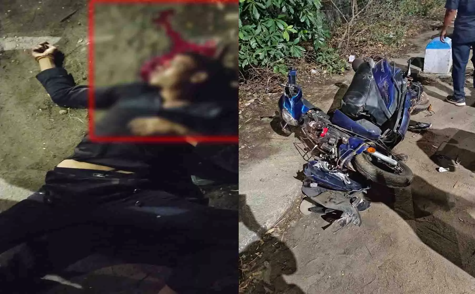 एक्सप्रेस वे में एक्टिव सवार युवक को अज्ञात वाहन ने कुचला, मौत