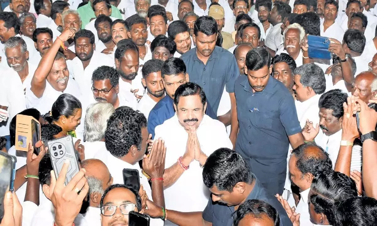 ईपीएस ने तमिलनाडु में भाजपा संबंधों को लेकर पीएमके को जिम्मेदार ठहराया, इसे अवसरवादी बताया