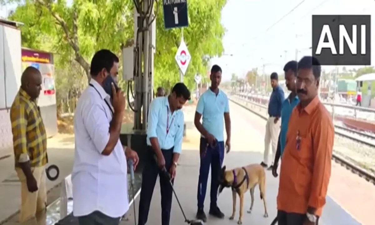तमिलनाडु के पलानी रेलवे स्टेशन को बम से उड़ाने की धमकी मिली