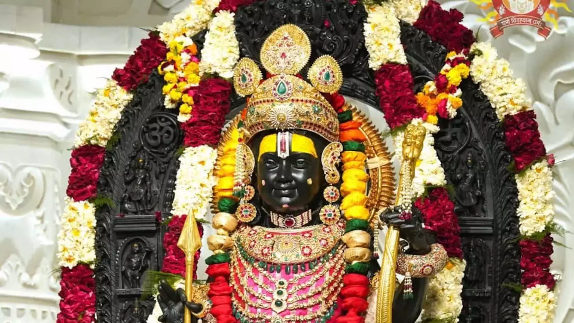 अयोध्या के भव्य राम मंदिर में पहला होली समारोह