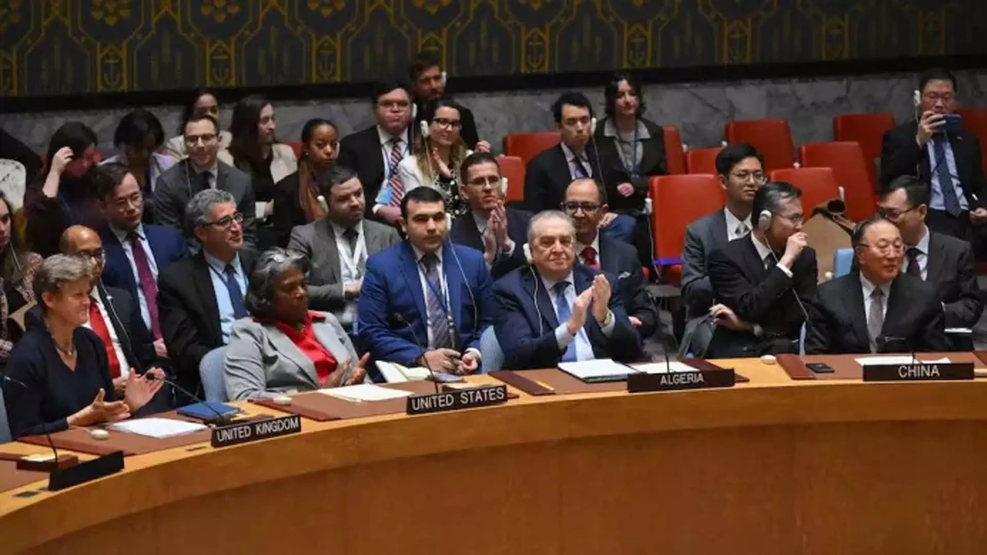 संयुक्त राष्ट्र सुरक्षा परिषद ने रमज़ान के लिए गाजा युद्धविराम पर प्रस्ताव अपनाया
