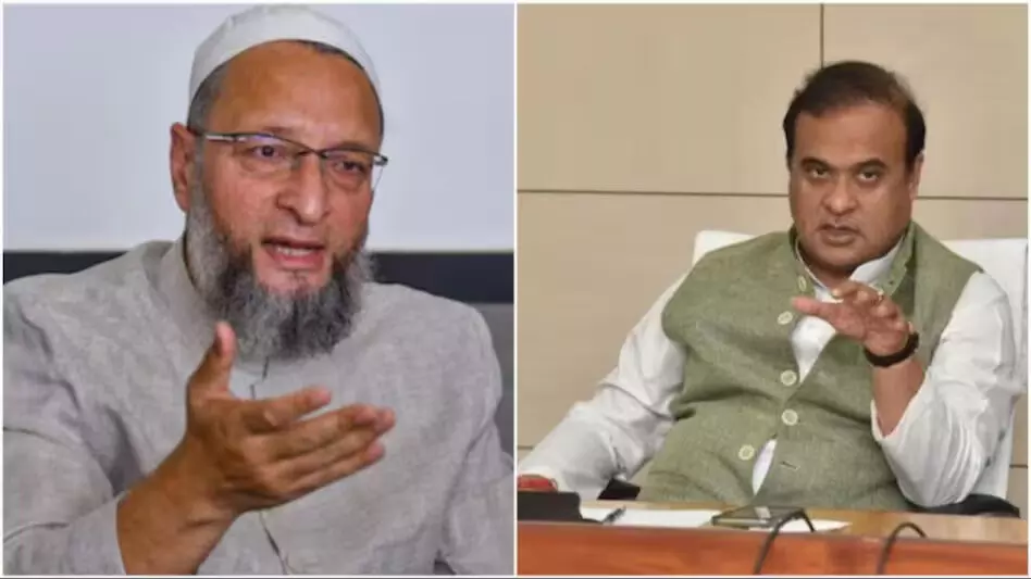 असदुद्दीन ओवैसी ने बंगाली भाषी मुसलमानों से वफादारी के सबूत पर असम के मुख्यमंत्री के जोर देने की आलोचना