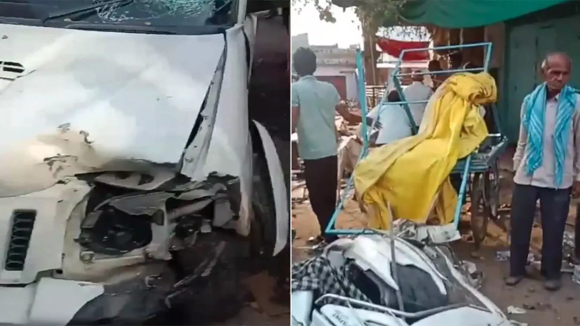राजस्थान में तेज रफ्तार स्कॉर्पियो ने वाहनों को टक्कर मारी, 1 की मौत