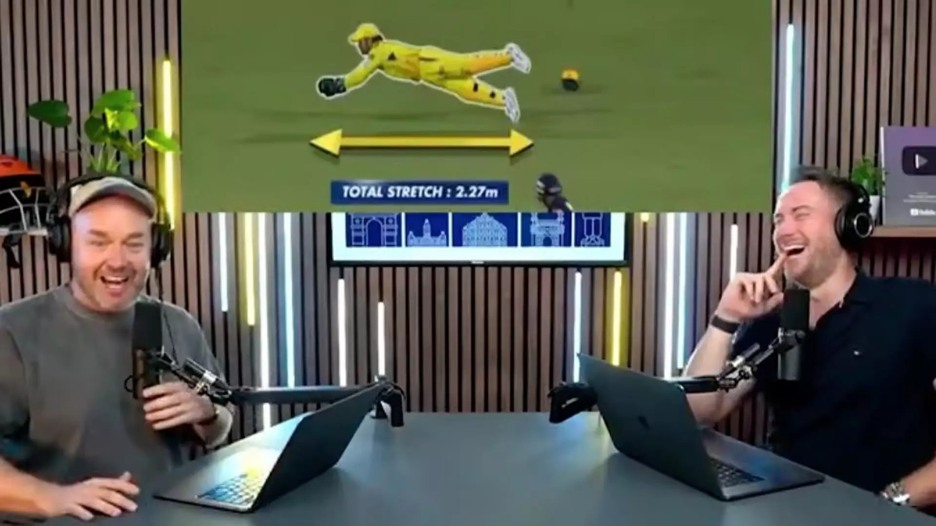 धोनी के वायरल कैच पर भारतीयों की प्रतिक्रिया का ऑस्ट्रेलियाई पॉडकास्टरों ने उड़ाया मजाक