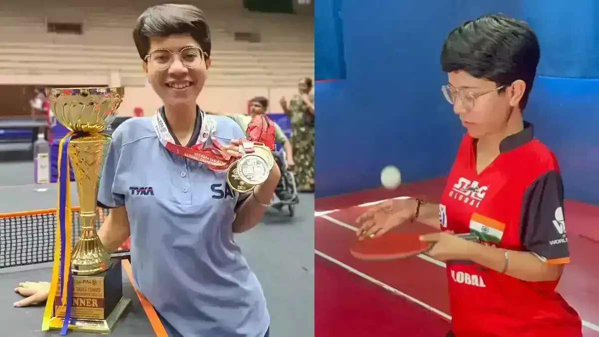 सूरत की 28 वर्षीय पैरा टेबल टेनिस राष्ट्रीय चैंपियन, राष्ट्रीय स्तर पर रोशन किया सूरत का नाम
