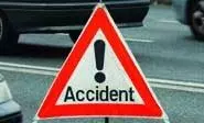 सड़क दुर्घटना में व्यक्ति की मौत, पत्नी घायल