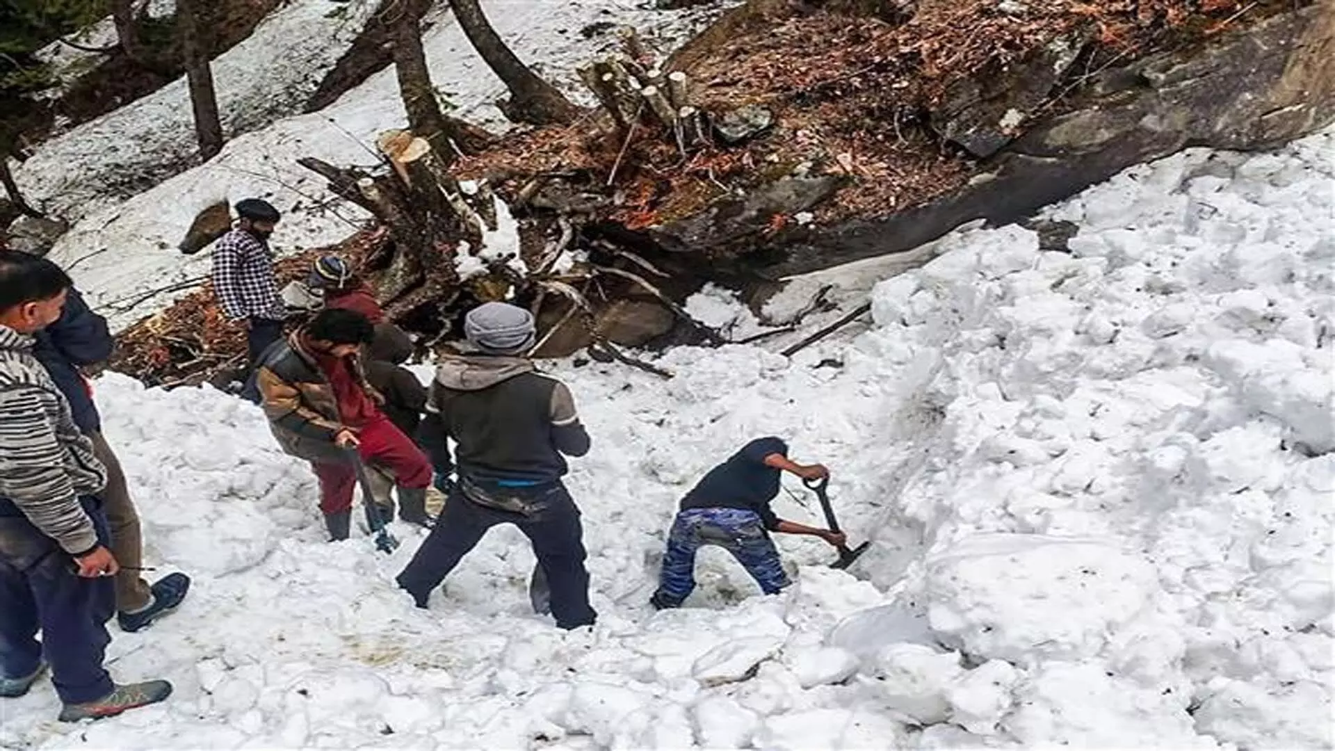 हिमाचल के मनाली में हिमस्खलन के बाद एक व्यक्ति लापता